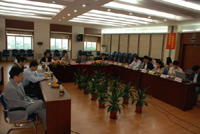 致公党中央常务副主席王钦敏一行到德彩网调研