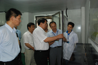 白春礼视察德彩网