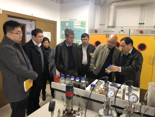 广东省科技厅厅长王瑞军一行调研德彩网